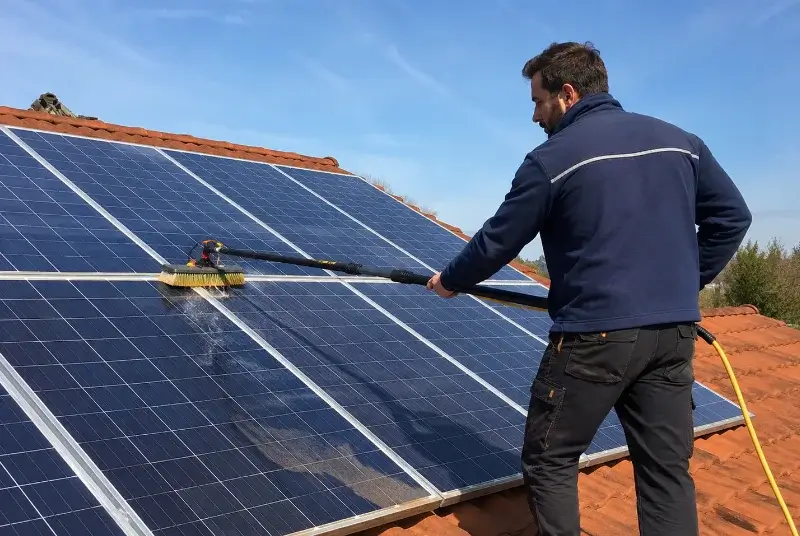 Nettoyage et entretien de panneaux solaires à Lipsheim